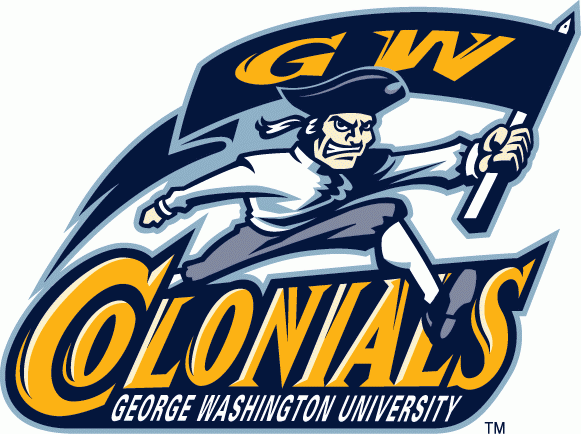 George Washington Colonials 1997-2008 Primary Logo diy iron on heat transfer
